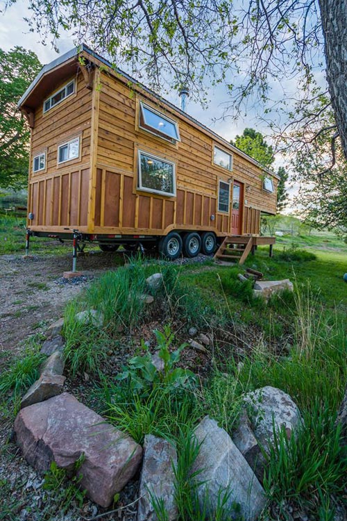 Eric and Oliver's 10' x 33' Tiny House by MitchCraft Tiny Homes