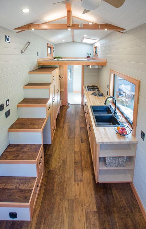 24' Kestrel Tiny House on Wheels by Rewild Homes