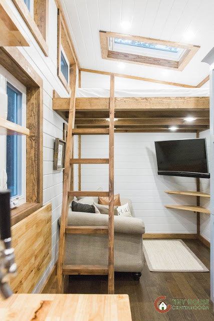 The Lookout XL Tiny Home on Wheels by Tiny House Chattanooga