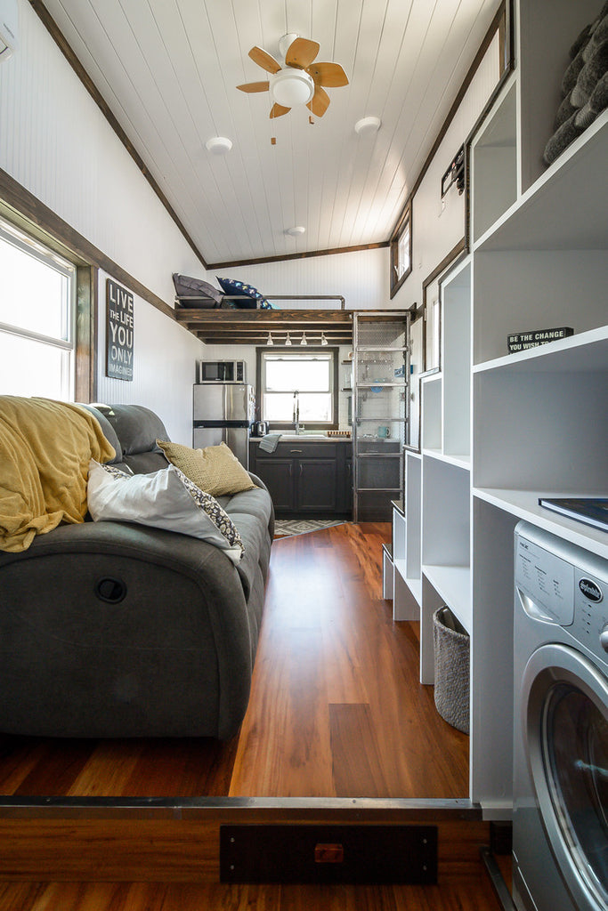 The 26’ “Triton” Tiny House on Wheels by Wind River Tiny Homes
