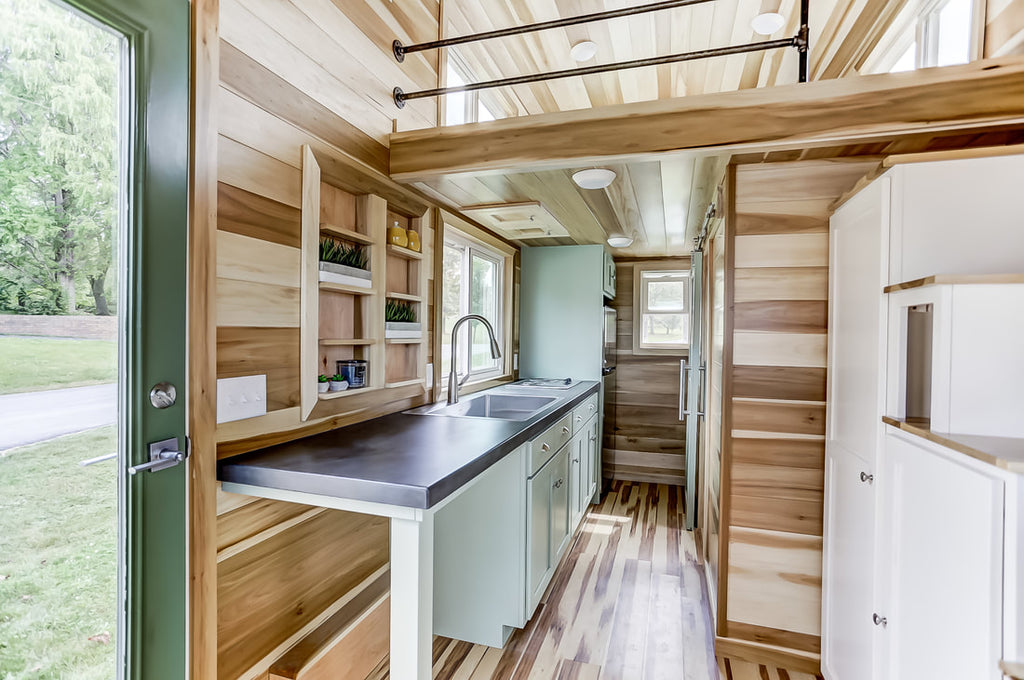 20’ “Point” Tiny House on Wheels by Modern Tiny Living