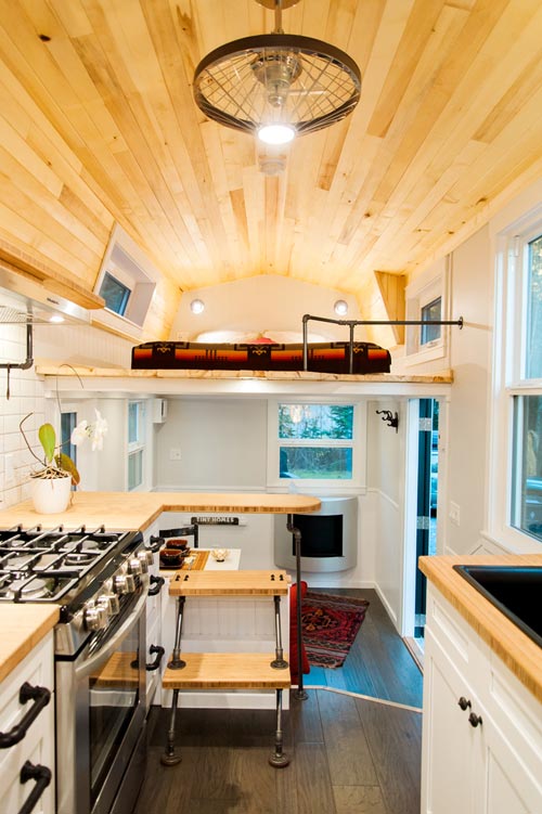 24’ “Aspen” Tiny House on Wheels by Borealis Tiny Homes