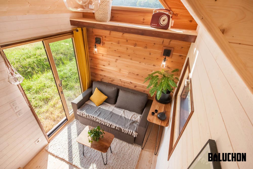 20’ “Pampille” Tiny Home on Wheels by Tiny House Baluchon