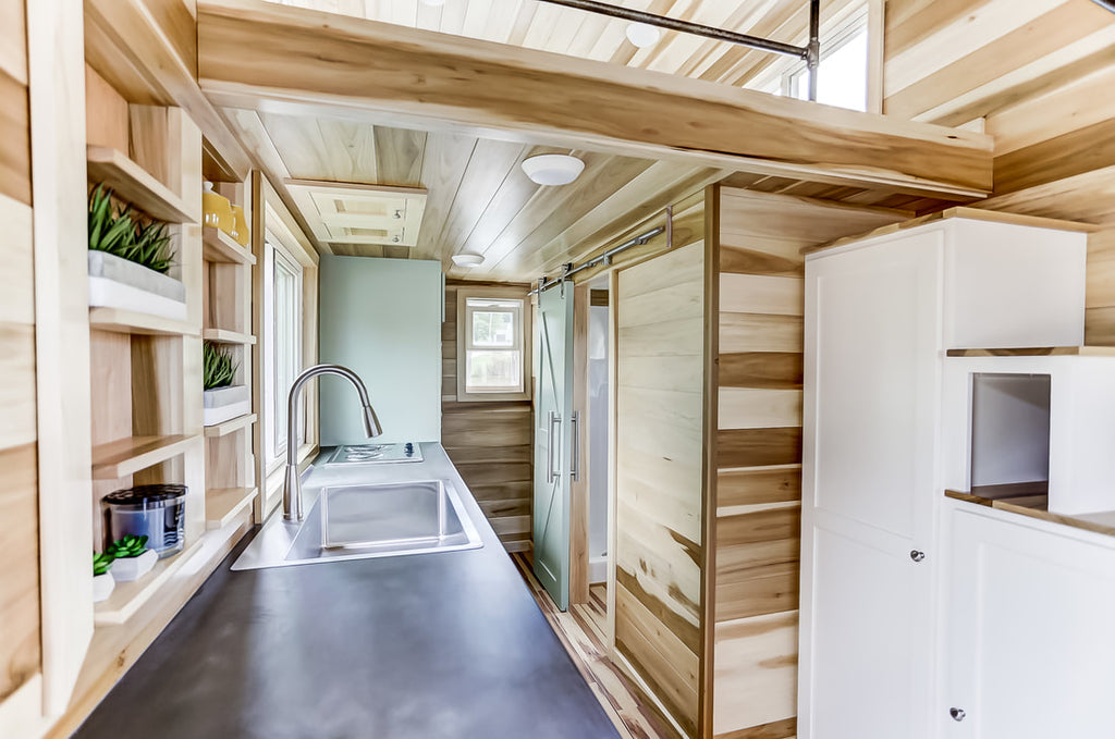 20’ “Point” Tiny House on Wheels by Modern Tiny Living