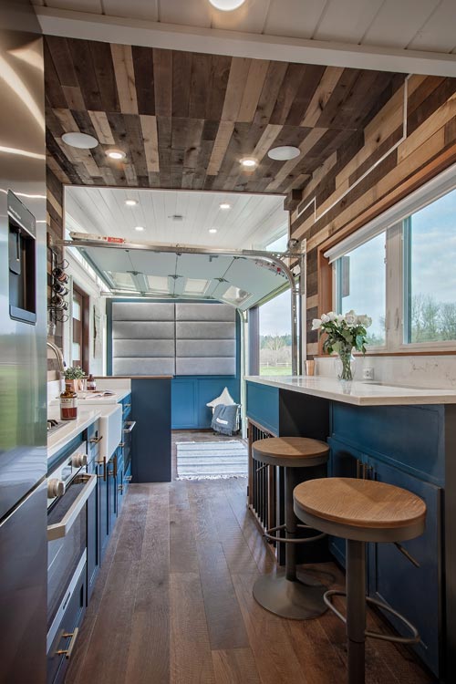 30’ “Breezeway” Tiny House on Wheels by Tiny Heirloom