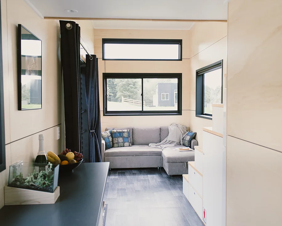 The 23.6’ “Boomer” Tiny House on Wheels by BuildTiny