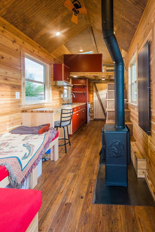 Davis's Tiny House on Wheels by Mitchcraft Tiny Homes in Fort Collins, Colorado