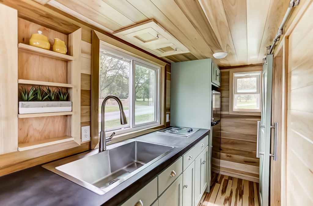 20’ “Point” Tiny House on Wheels by Modern Tiny Living