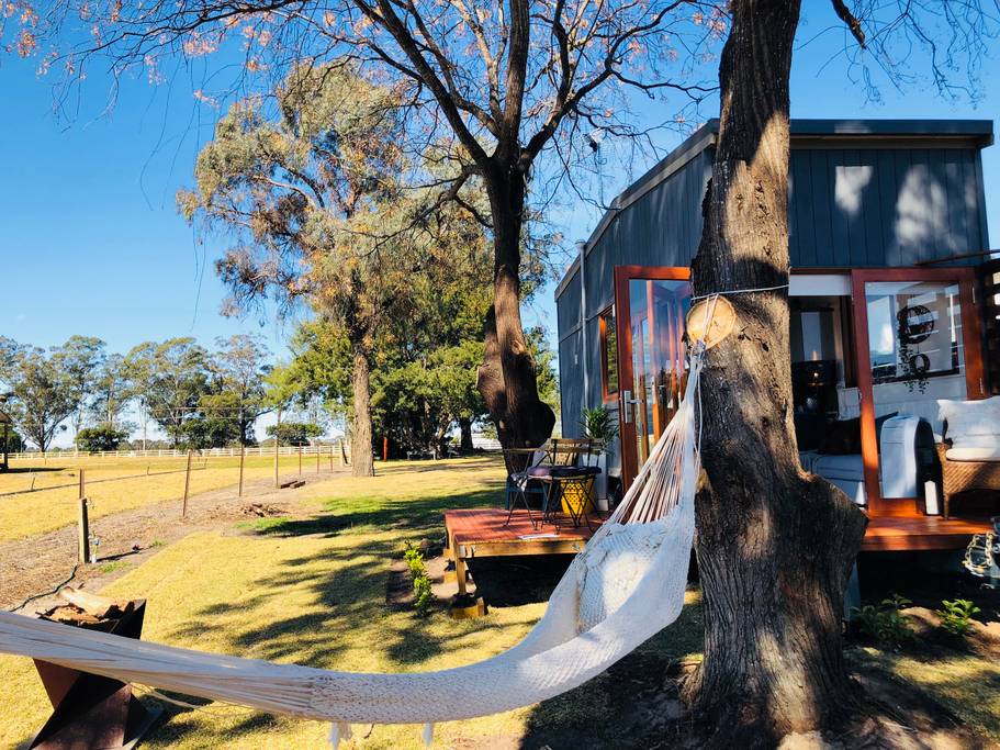 “6Sixteen The Banks” Tiny House on Wheels Airbnb Rental in Australia