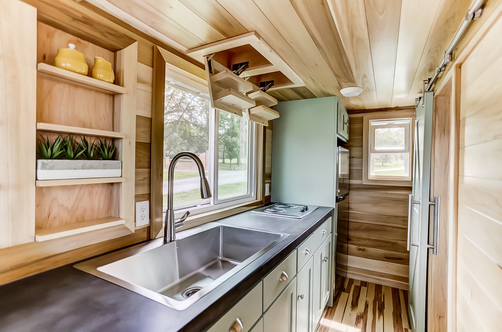 20’ “Point” Tiny House on Wheels by Modern Tiny Living