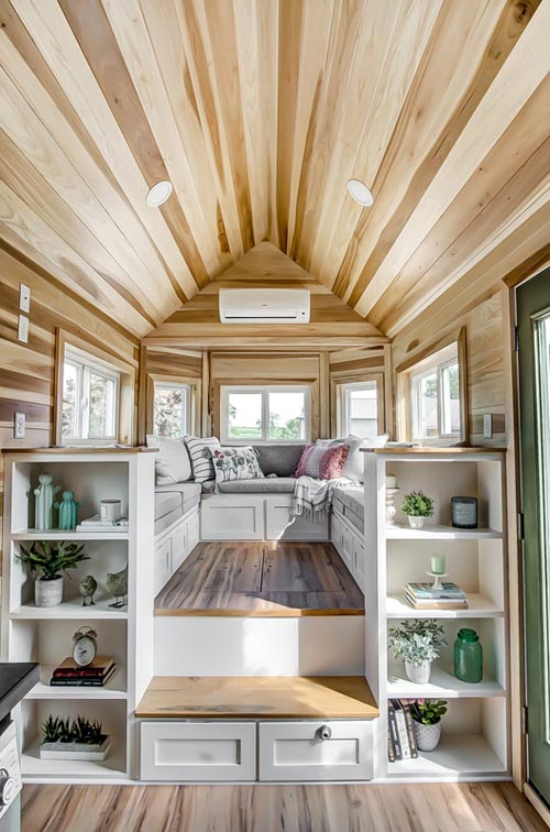24' "Clover" Tiny House on Wheels by Modern Tiny Living