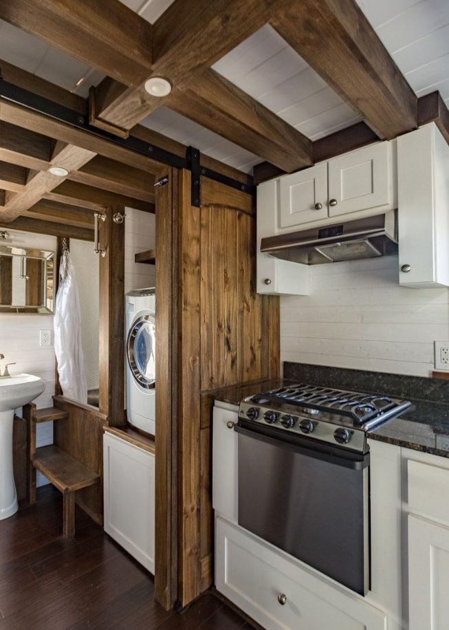 24’ “Nooga Blue Sky” Tiny Home on Wheels by Tiny House Chattanooga
