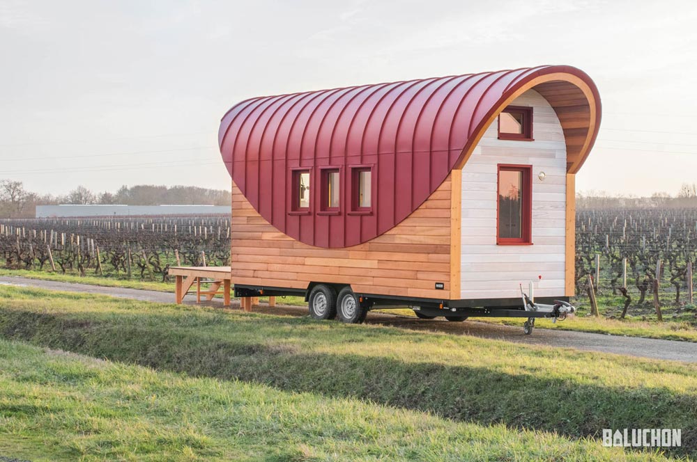 6m “Flamenco” Tiny Home on Wheels by Tiny House Baluchon