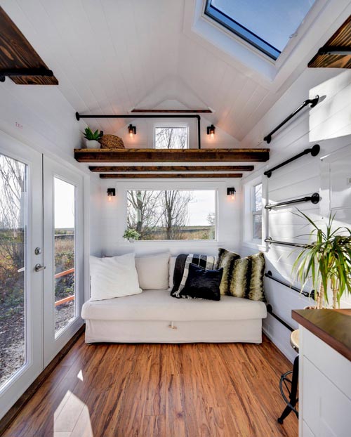 26’ Custom “Napa Edition” Tiny House on Wheels by Mint Tiny Homes