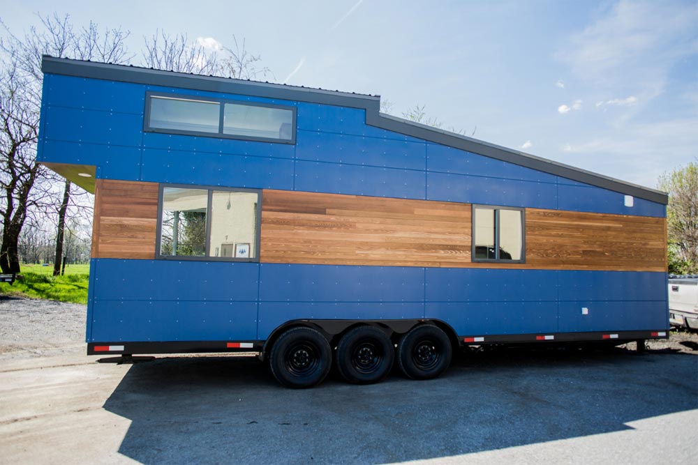 28’ “Big Blue” Tiny House on Wheels by Liberation Tiny Homes