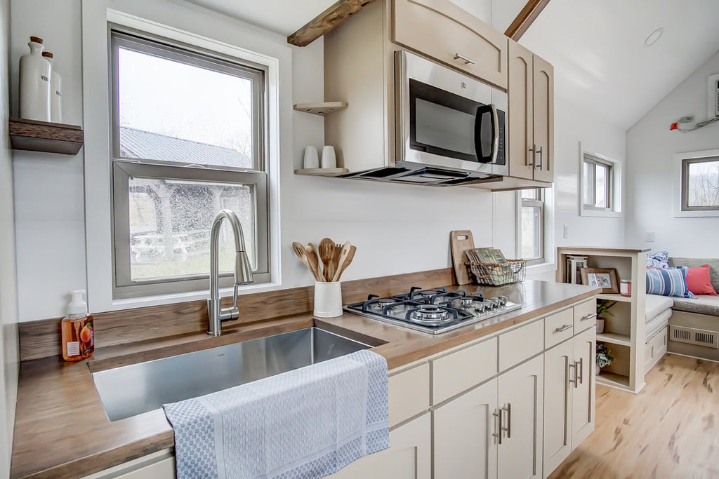 The 24’ “Pearl” Tiny House on Wheels by Modern Tiny Living