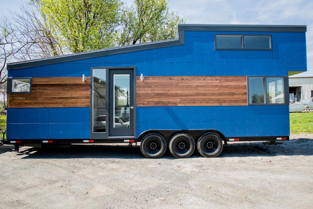 28’ “Big Blue” Tiny House on Wheels by Liberation Tiny Homes