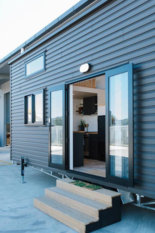 8m “Ibbotson” Tiny House on Wheels by NZ-based Build Tiny