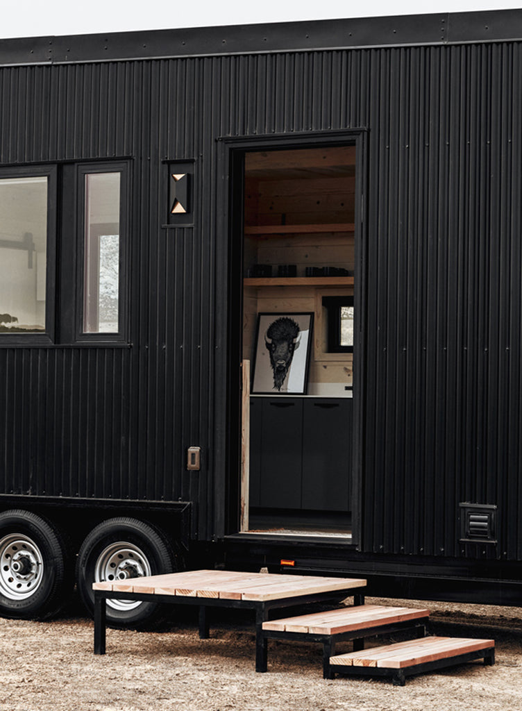 30’ “Drake” Debut Tiny House on Wheels by Colorado-based Land Ark