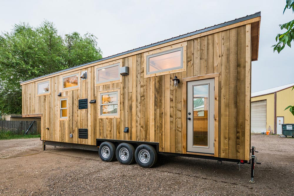 37' Custom Tiny House on Wheels by MitchCraft Tiny Homes