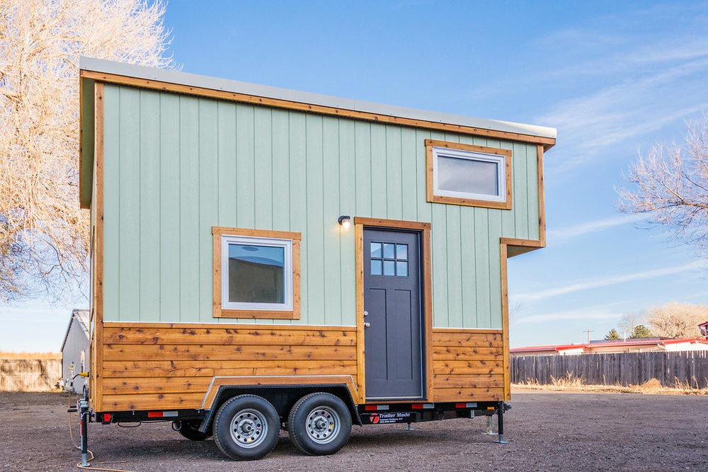 Jessica’s 16’ Tiny House on Wheels by MitchCraft Tiny Homes