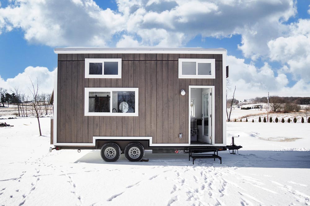The Bright 20’ “Cocoa” Tiny House on Wheels by Modern Tiny Living