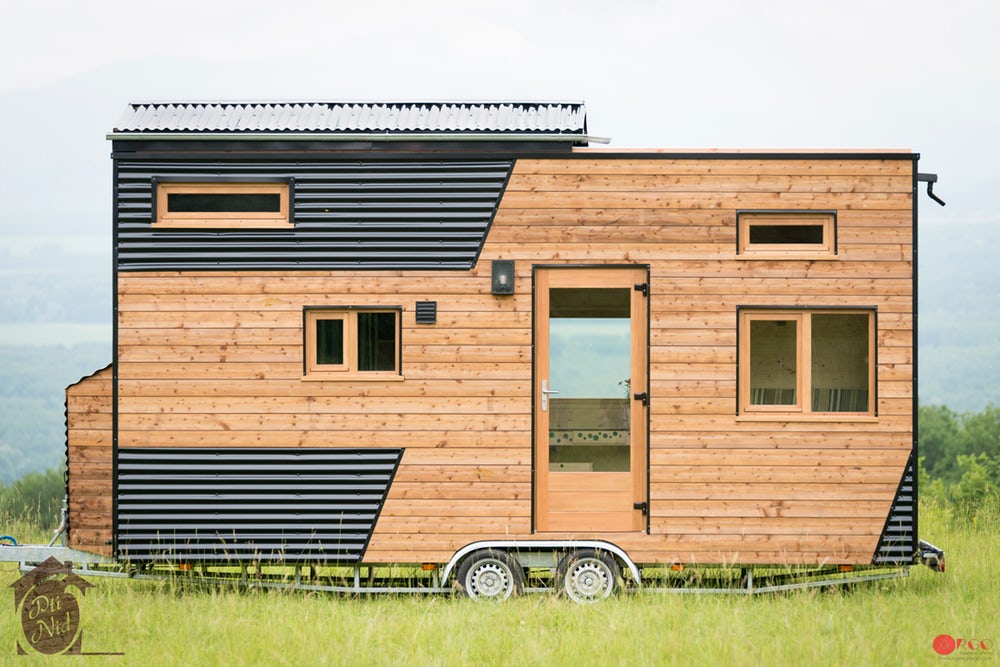 20' "Cécile" Tiny House on Wheels by French-based Optinid