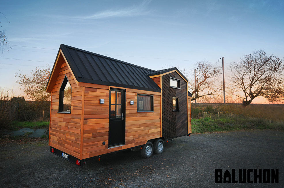 21’ “Calypso” Tiny Home on Wheels by Tiny House Baluchon