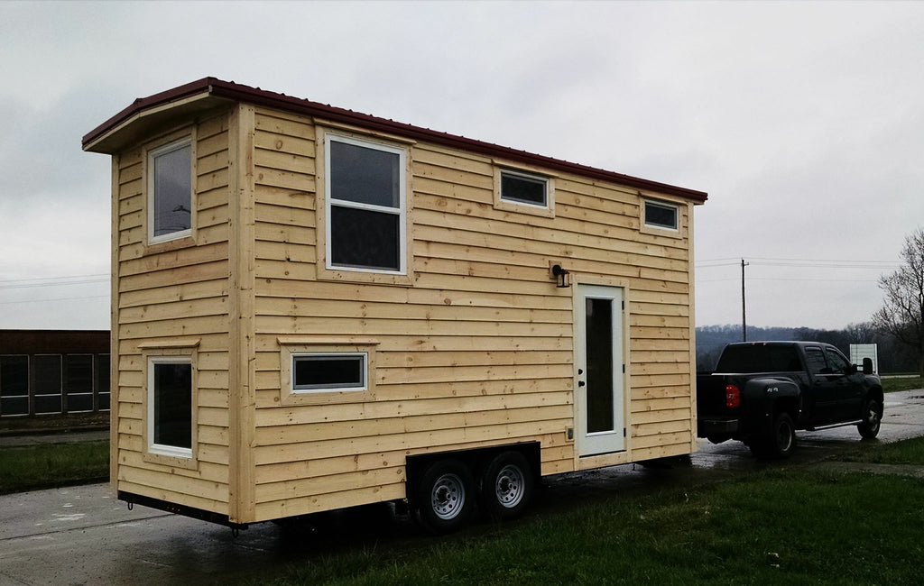22' "Sweet Dream" Reverse Loft Tiny House on Wheels by Incredible Tiny Homes