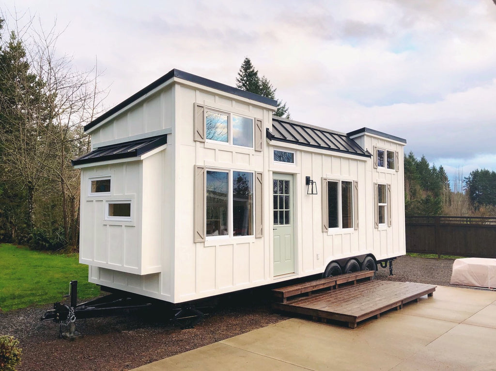 28’ “Coastal Craftsman” Tiny House on Wheels by Handcrafted Movement