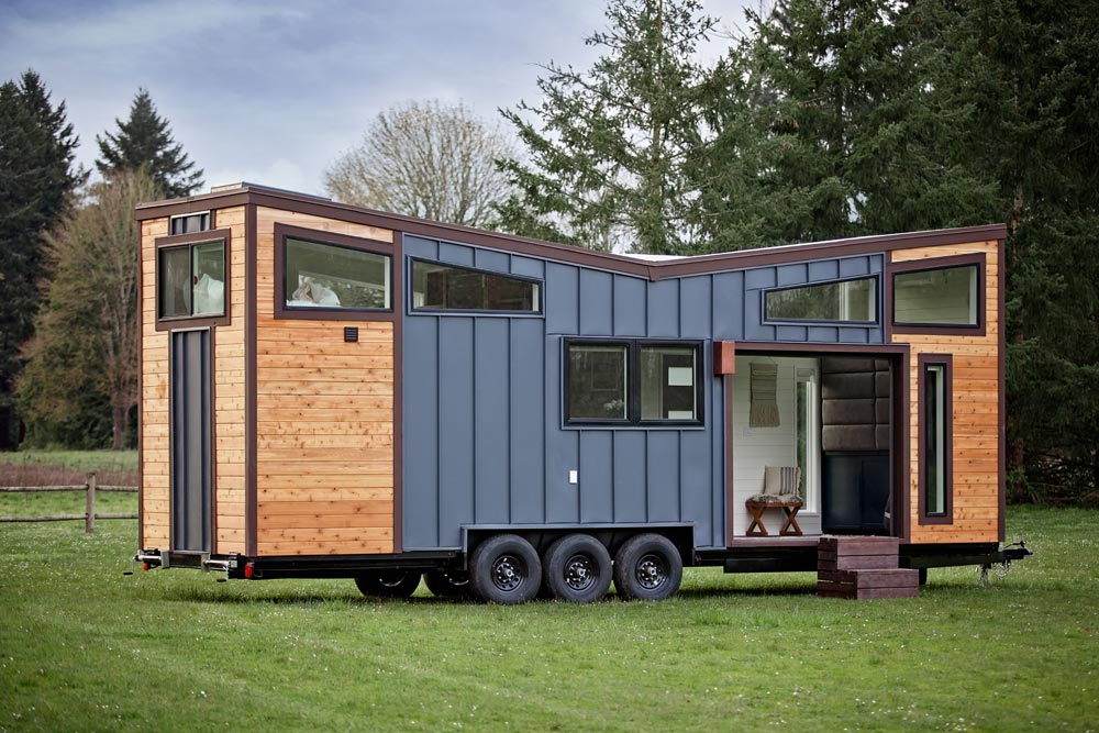 30’ “Breezeway” Tiny House on Wheels by Tiny Heirloom