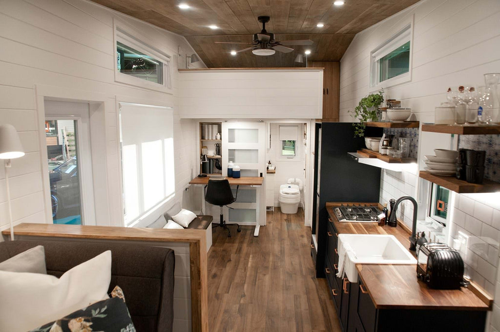 331-sqft “Noyer” Tiny House on Wheels by Minimaliste Tiny Houses