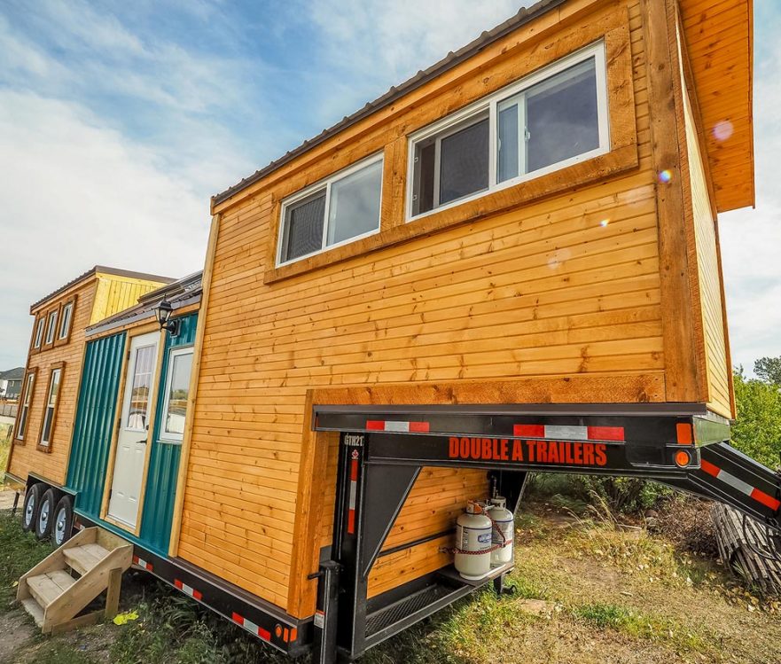 37' "Raven" Tiny House on Wheels by Blackbird Tiny Homes