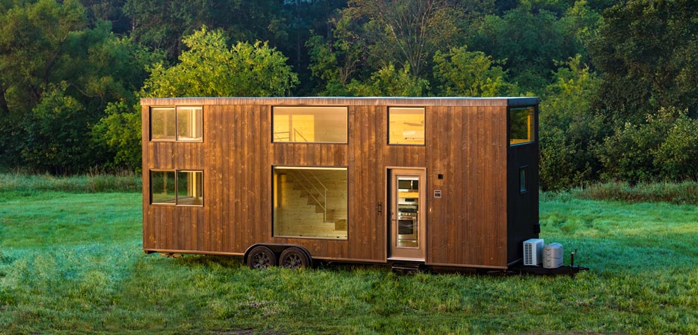 388-sqft “Escape One XL” Tiny Home on Wheels by Escape Homes