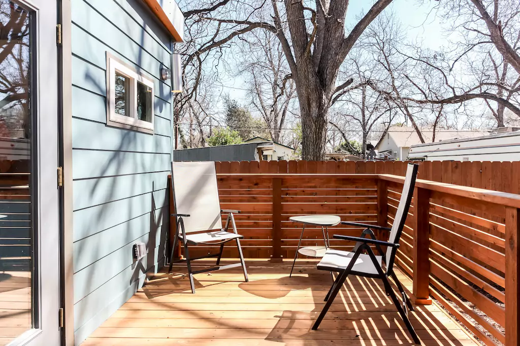 Heart of the East Side Tiny House on Airbnb in Austin, Texas