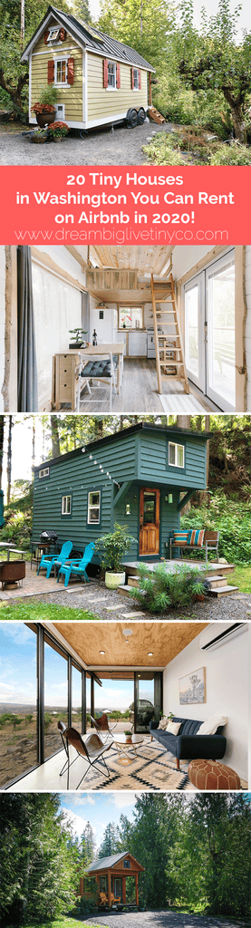 20 Tiny Houses in Washington You Can Rent on Airbnb in 2020!