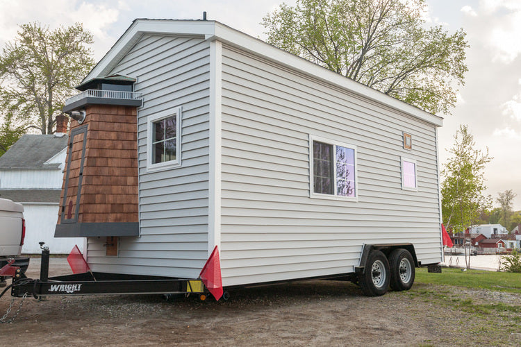 200 sqft Cape Cod Tiny Home by Viva Collectiv - Exterior