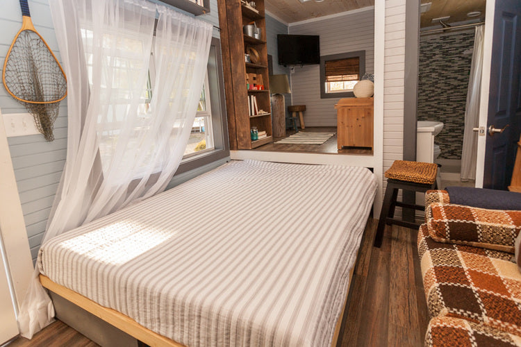 200 sqft Cape Cod Tiny Home by Viva Collectiv - Pull Out Bed