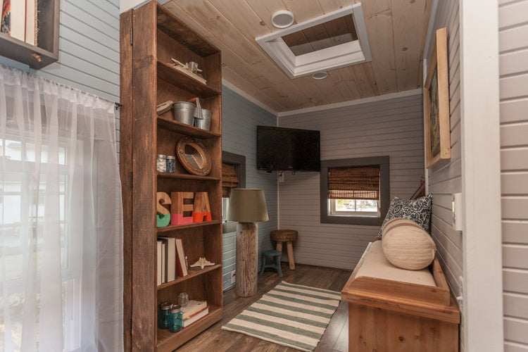 200 sqft Cape Cod Tiny Home by Viva Collectiv - Living Room