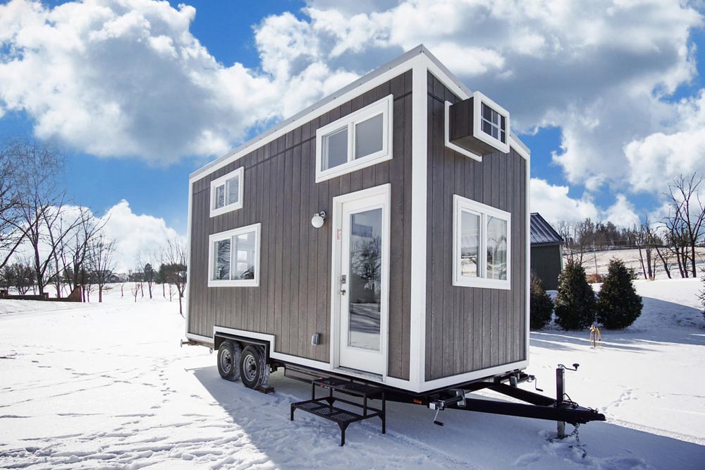 The Bright 20’ “Cocoa” Tiny House on Wheels by Modern Tiny Living