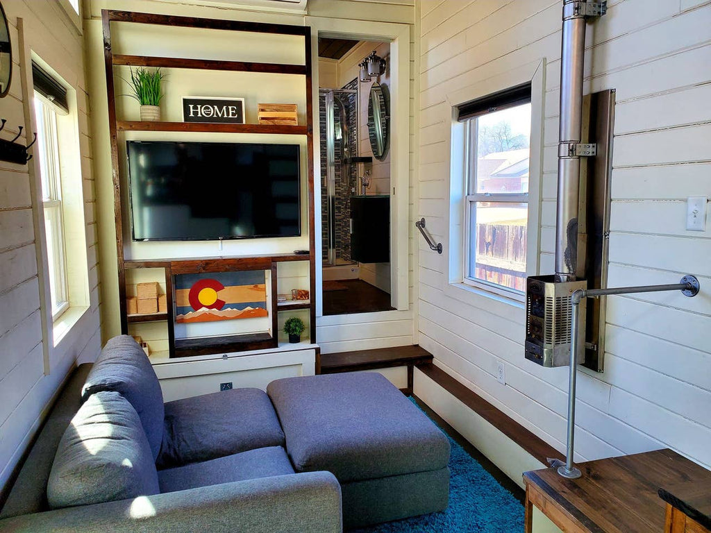 Solar-Powered Tiny House in Mountain Town for rent on Airbnb in Canon City, Colorado