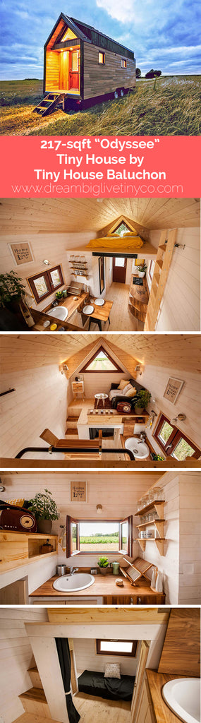 217-sqft "Odyssee" Tiny House by Tiny House Baluchon