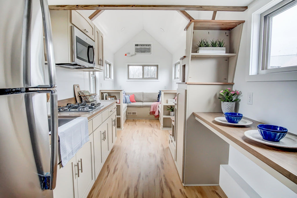 The 24’ “Pearl” Tiny House on Wheels by Modern Tiny Living