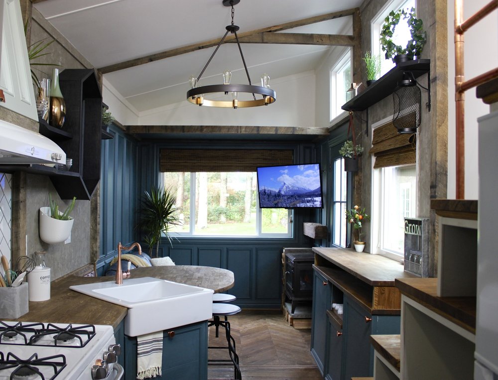 Urban Craftsman tiny house on wheels by Handcrafted Movement 