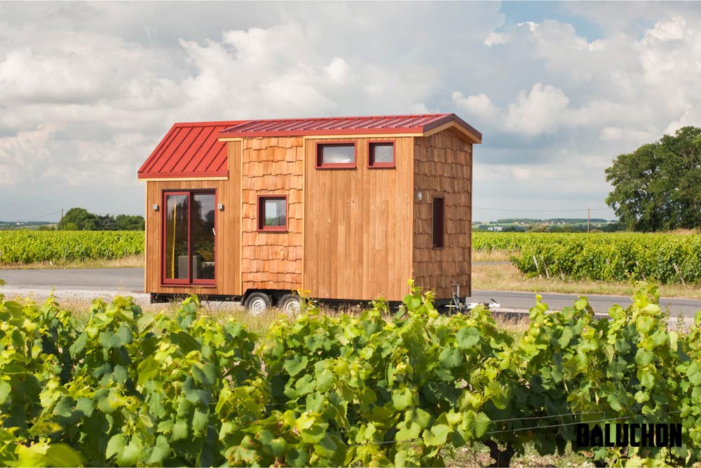 20’ “Pampille” Tiny Home on Wheels by Tiny House Baluchon