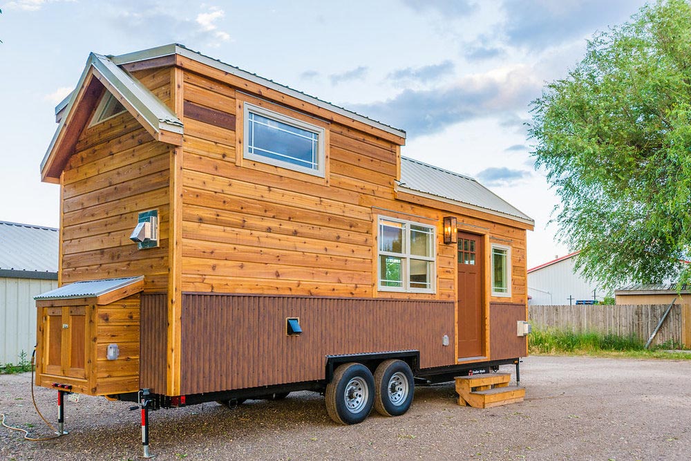 Francelia's 24' Custom Tiny House on Wheels by MitchCraft Tiny Homes