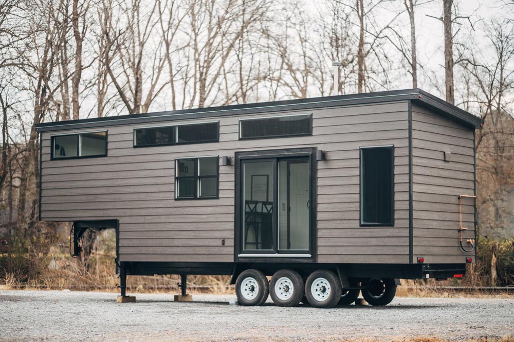 32’ “Lupine” Gooseneck Tiny House on Wheels by Wind River Tiny Homes
