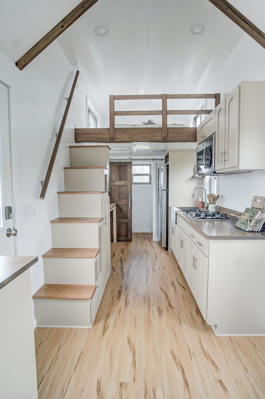 The 24’ “Pearl” Tiny House on Wheels by Modern Tiny Living