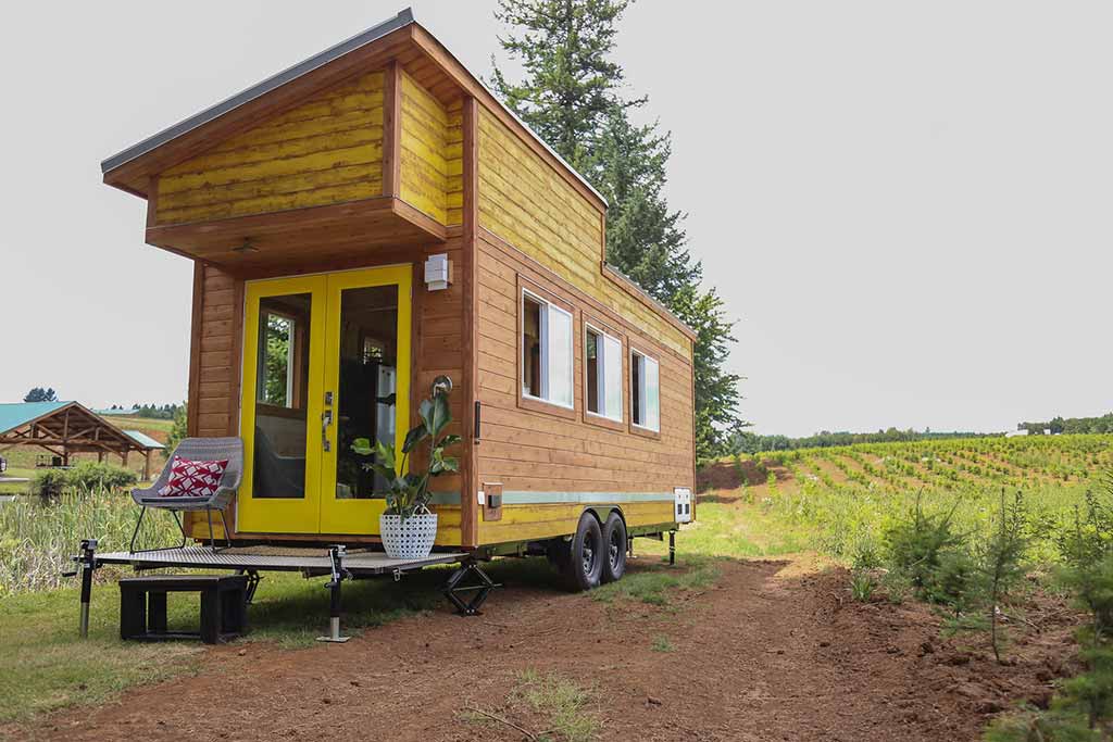 The Colorful "Beachy Bohemian" Tiny House by Tiny Heirloom