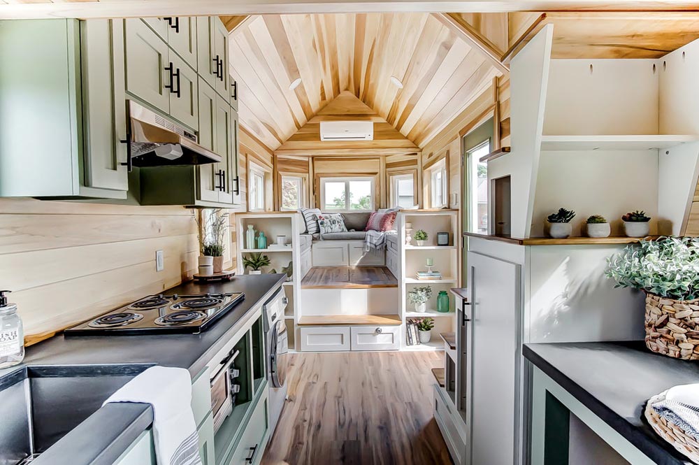 24' "Clover" Tiny House on Wheels by Modern Tiny Living